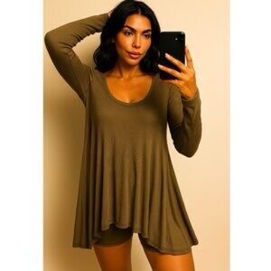 Free People | Find Me Top in Olive 🫒